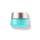 A jar of IREN Shizen™ FREEZE THE YOUTH Hydra Firming Cream age-defying formula against a white background.