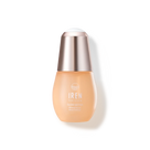 A bottle of GLOW-GETTER Renewal Serum by IREN Shizen, a Japanese skincare brand, on a white background. 